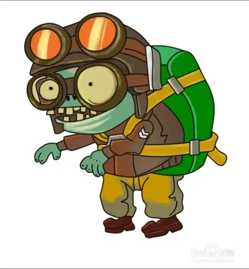 机械小鬼僵尸简笔画