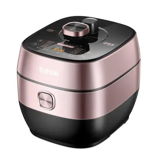 苏泊尔supor电压力锅sy50fc8031q鲜呼吸高压饭煲5l304精钢双球釜家用