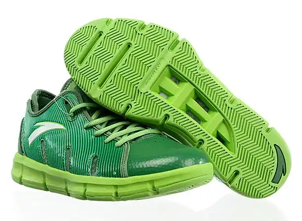 安踏 男款 篮球鞋 11221146-5 绿色 40