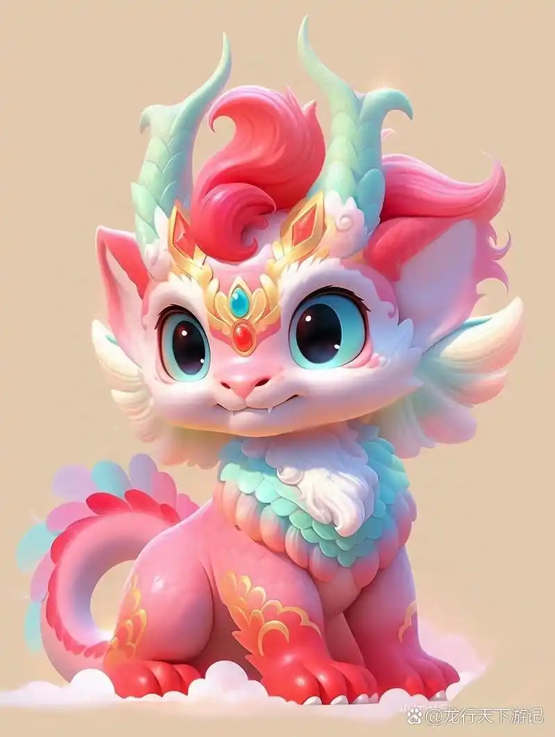 97超萌q版中国龙!