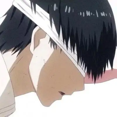 二次元优质男头丧高清绝望的笑着哭的特丧二次元男生图片头像