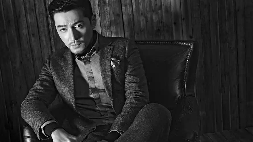 胡歌,芭莎男士,男人味,黑白,帅哥大叔胡歌壁纸图片