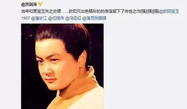 洪班长洪剑涛曾与贾宝玉失之交臂因长相太老实不能演小英雄