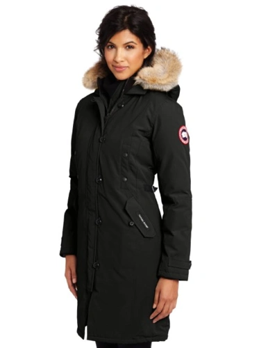 高端秀canadagoose加拿大鹅女款羽绒风衣