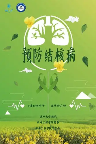 海报预防肺结核