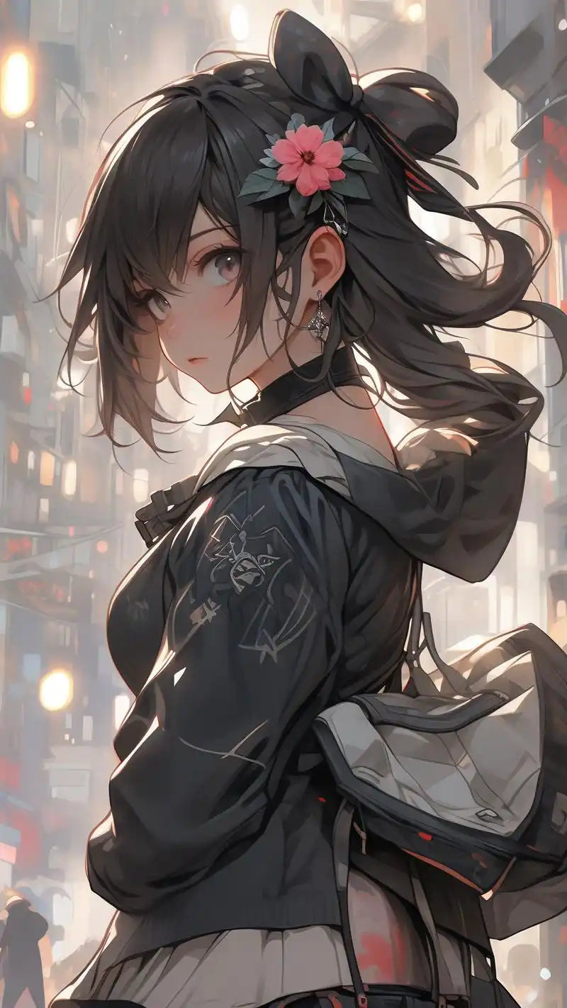 这些二次元少女壁纸真是太可爱了吧93每一个细节都透露出浓浓的二