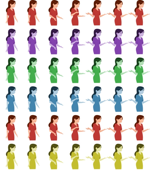 用js 做逐帧动画