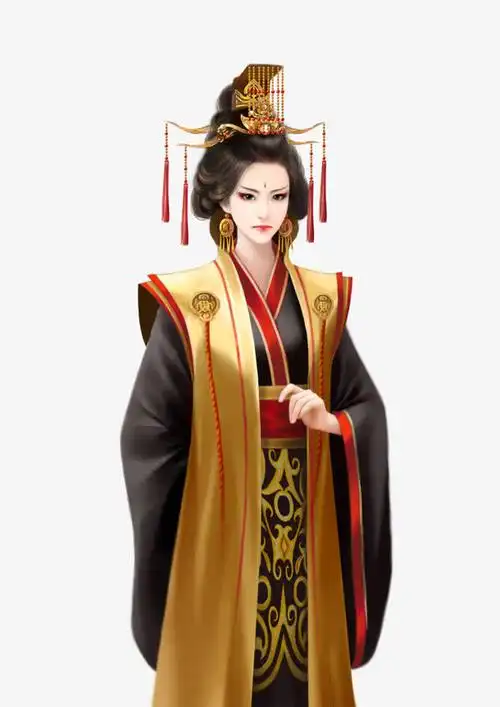 古风立绘女皇帝图片