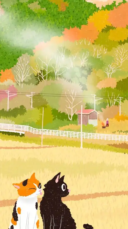 小清新森系可爱手机壁纸