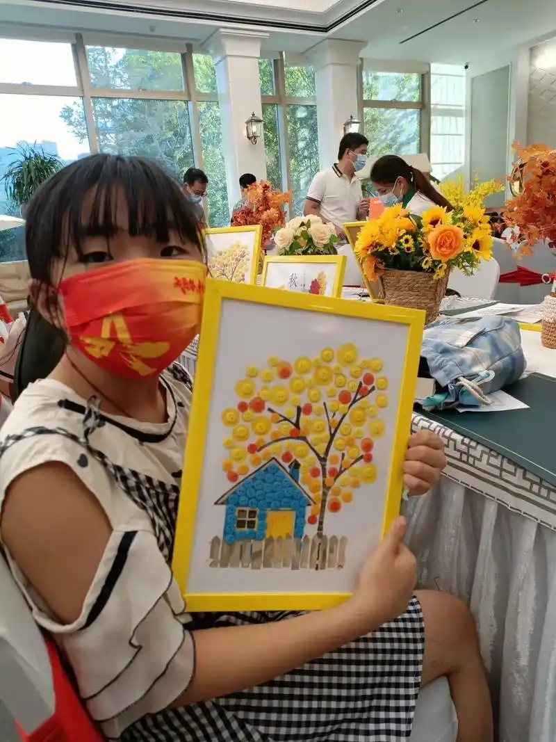 纽扣画&五谷画diy.本公司专业承接各类暖场diy#手工di - 抖音