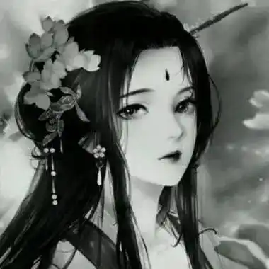 女生头像 | 古风黑白女头像