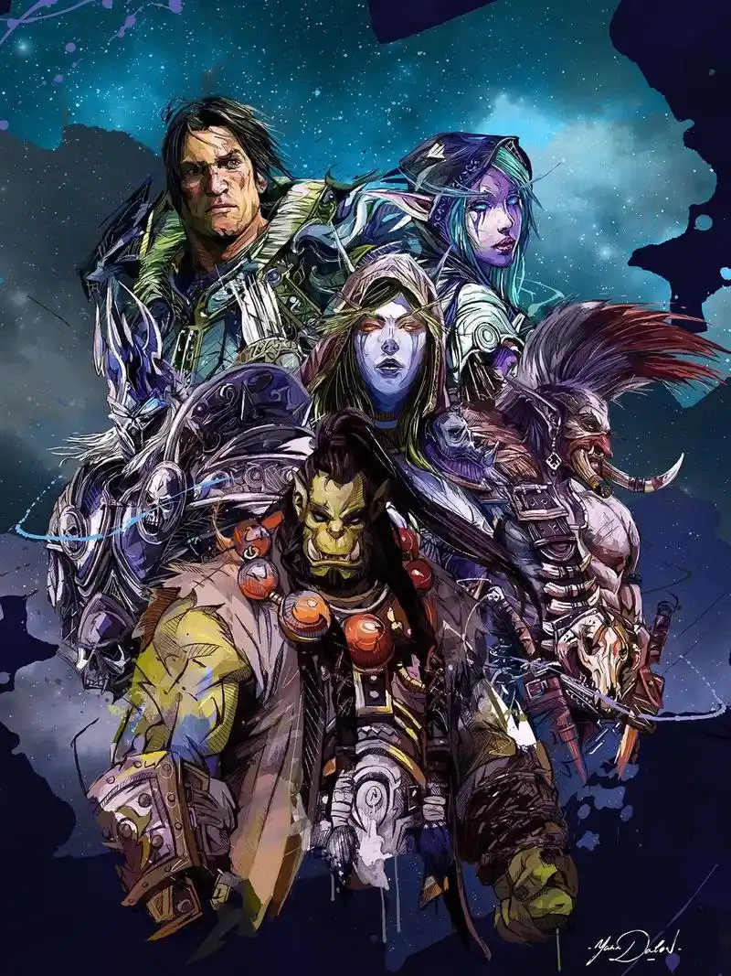 暴雪群英.#暴雪游戏 #魔兽世界 #暗黑破坏神不朽 #星际争 - 抖音