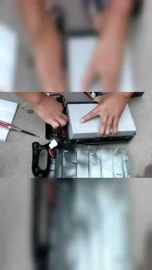 星恒锂电池手提式外壳安装视频教程一