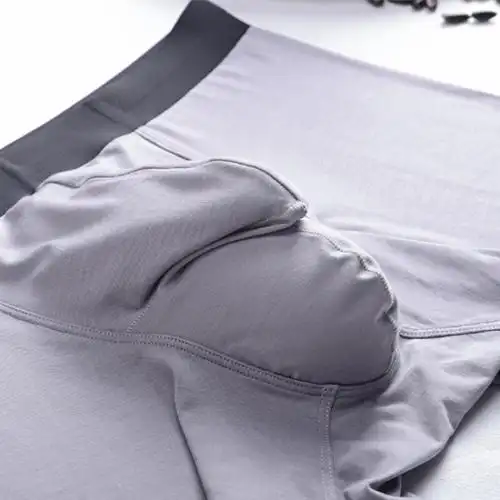 枪弹分离男士内裤内裤提睾带蛋枪分离平角裤头