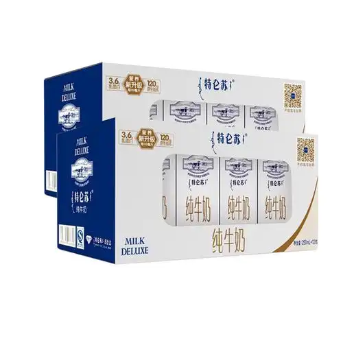 中粮我买网蒙牛特仑苏纯牛奶250ml12箱2