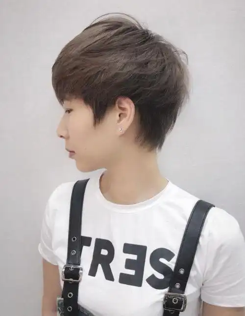 时尚女短发盖盖头 女生各种锅盖头发型图片