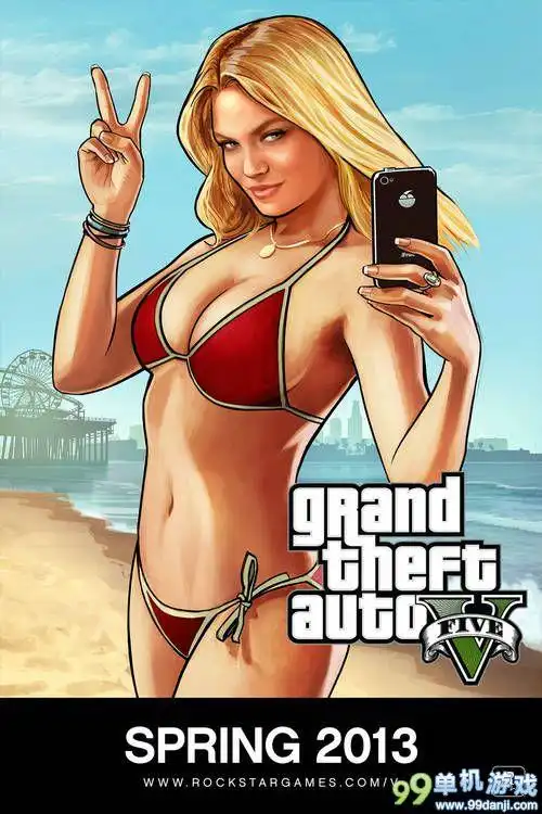 《gta5》发售日期敲定 美女海报放出