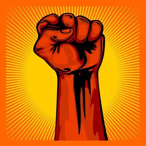 拳头励志海报矢量素材背景素材免费下载(图片编号:8687971)-六图网