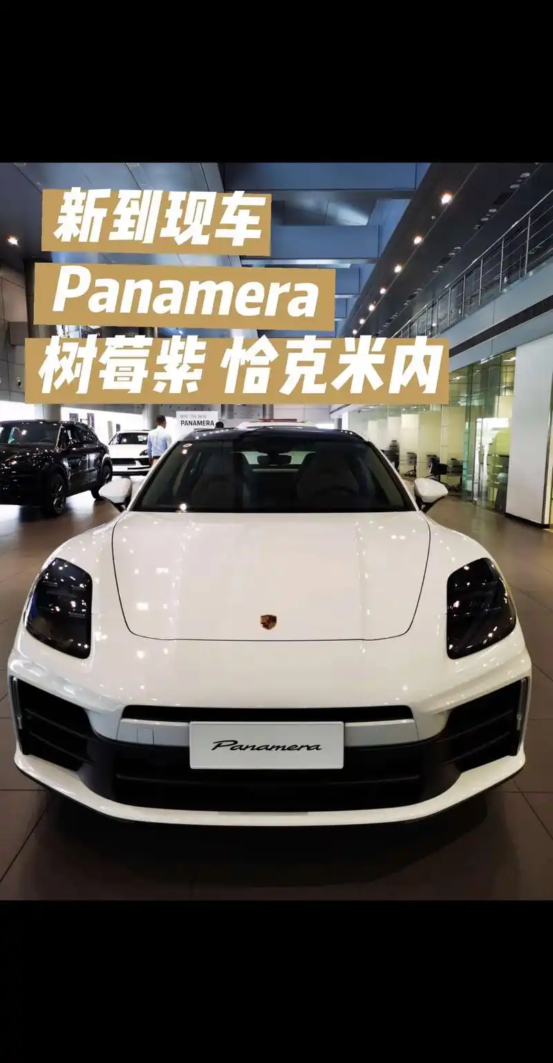 树莓紫&恰克米 稀有款内饰  939393保时捷的独特品味 #保时捷