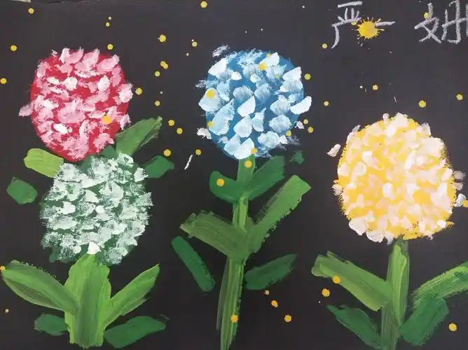 其它 盛夏的美篇 写美篇本周的主题是《绣球花》 本次课堂上我们通过