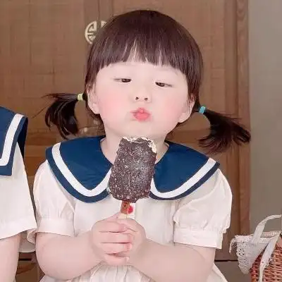 超可爱小萌娃情侣头像高清好看的情侣头像儿童超萌版图片