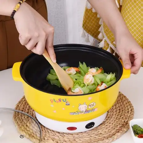 寝室锅学生锅_多功能学生寝室小锅电饭炒菜锅煮面锅宿舍家用迷你煮粥