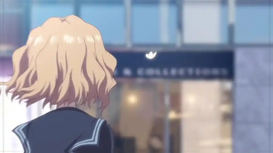 动漫的绝美回头