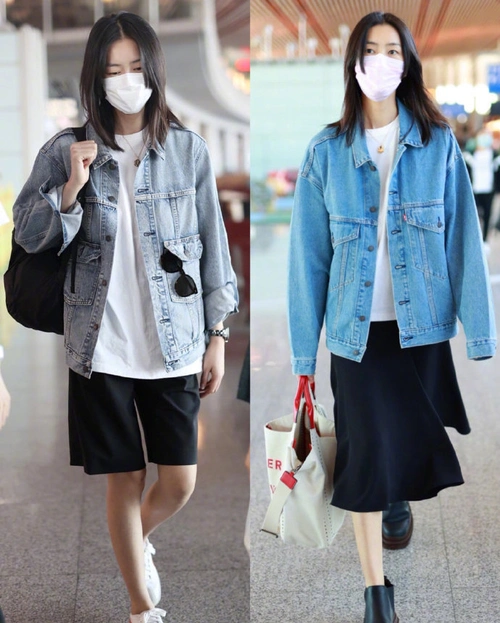 刘雯气质和身材好就是任性日常私服随便穿都是满屏高级感太美