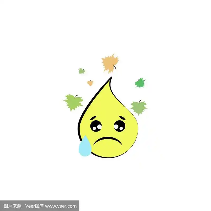 卡通表情符号担心图标可以用于网络和手机