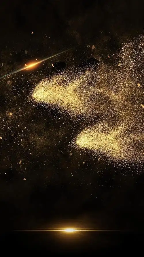 黑金大气商务招聘背景图片