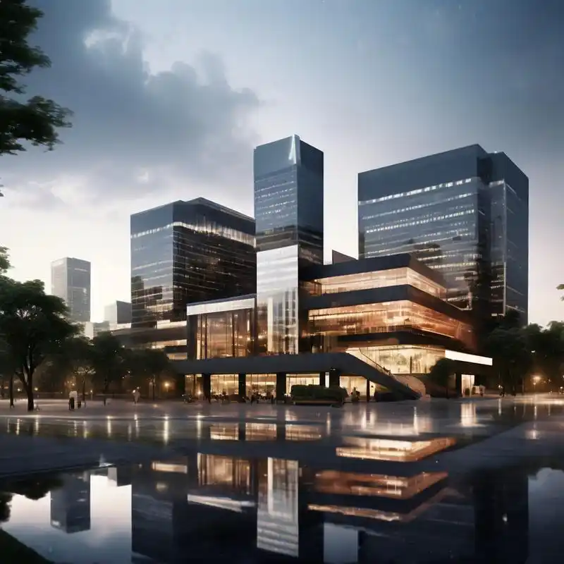 深圳西丽湖国际科教城规划核心区地标——南山智谷大厦举行封顶仪式