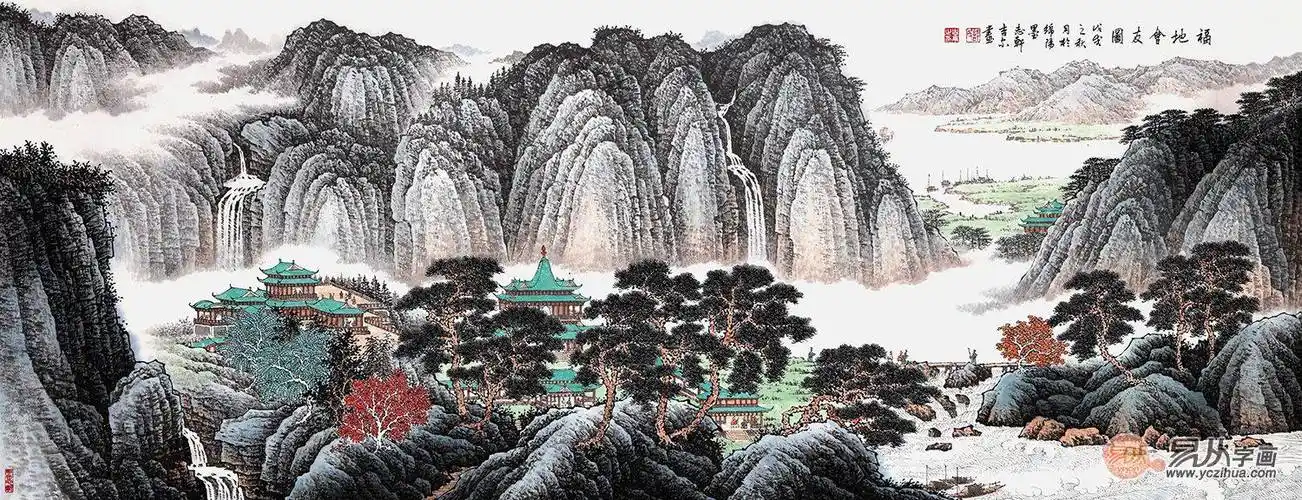 国画山水画经典作品有哪些