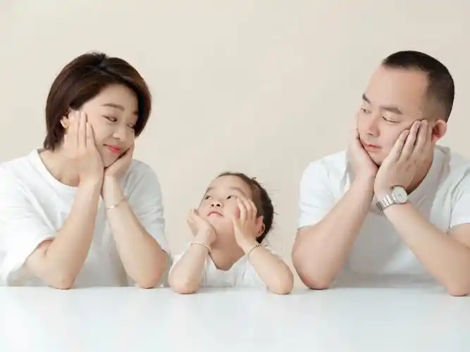 超有爱的一家三口|成都全家福|亲子照