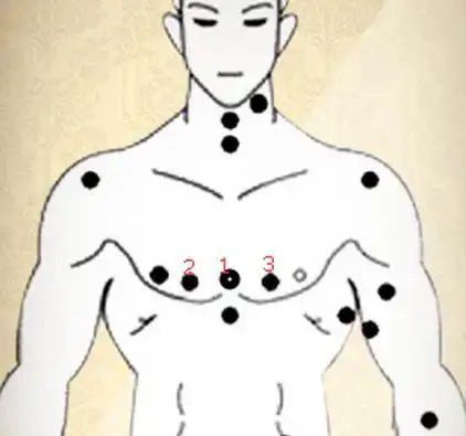 胸前有痣算命图解