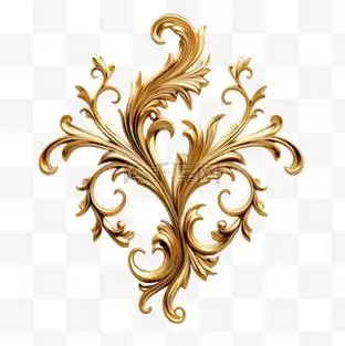 金色花纹装饰图案png图片_金色花纹装饰图案png素材-金色花纹装饰图案