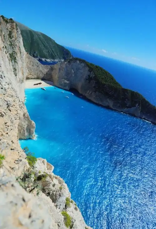 游记上帝送给希腊的地球上最美的海湾沉船湾