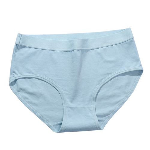 内裤女中简约全棉裤头短裤三角透气风少女士女三角裤