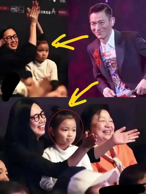 刘德华11岁女儿刘向蕙罕见亮相爷爷葬礼,卷发长腿,被父亲护身后