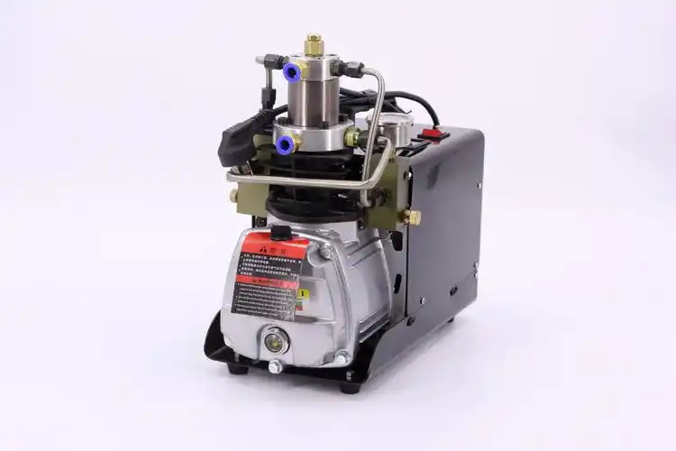 电动高压打气机气泵30mpa水冷单缸40mpa打气筒充气泵机全铜电机