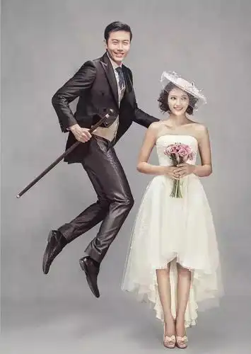 60对最萌身高差新人解锁婚纱照美炸天的n种姿势