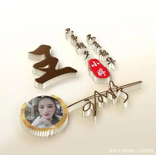 非常漂亮的几款百家姓,姓氏头像,精心为你设计制作,不要错过了