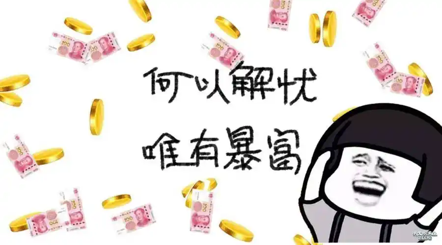 何以解忧,唯有暴富