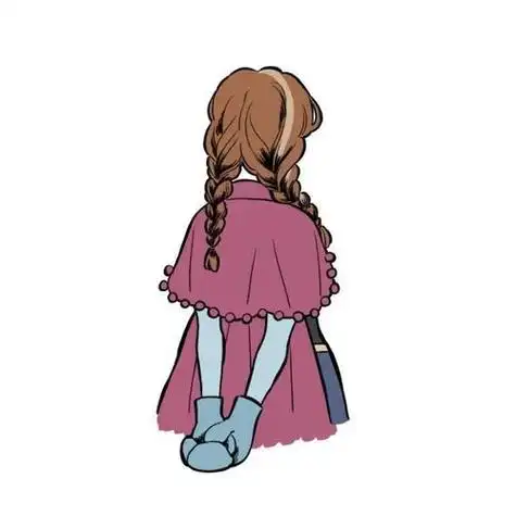 卡通头像背影发型女生图片大全 卡通头像图片大全 -【爱个性】