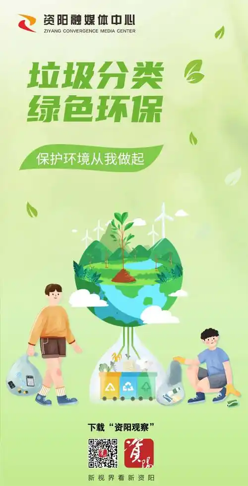 公益广告垃圾分类绿色环保