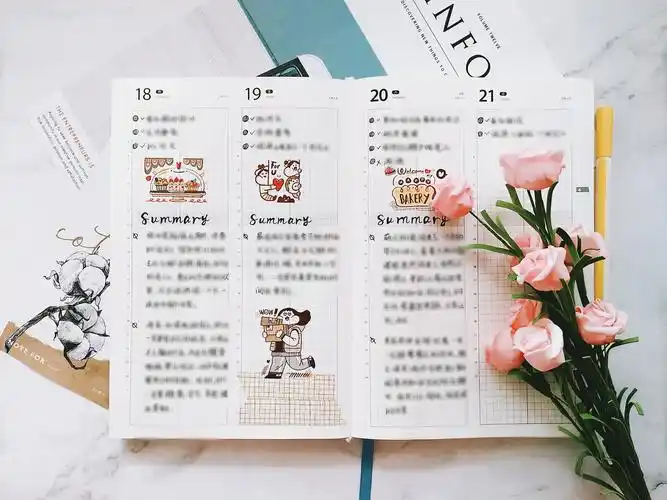 喜欢我的高颜值手帐