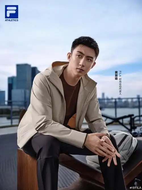 fila时尚运动代言人黄景瑜##fila健身旅修##fila fitness##fila