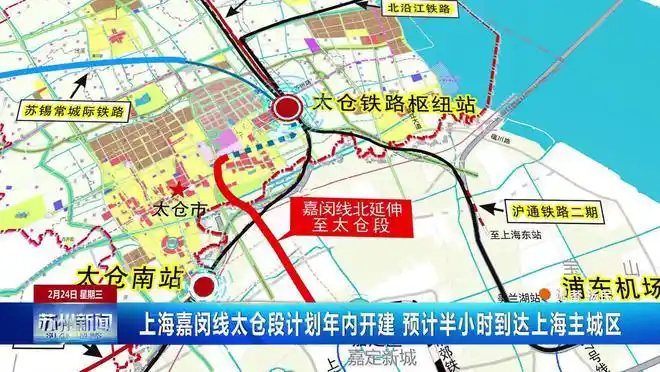 上海轨道交通嘉闵线通向太仓嘉定区沿线可能盘活也可能空心化
