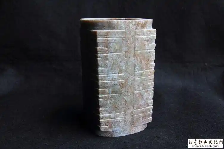 高仿良渚5节玉琮