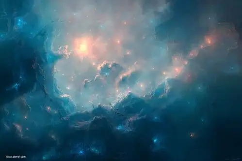 震撼神秘而又美丽的宇宙图