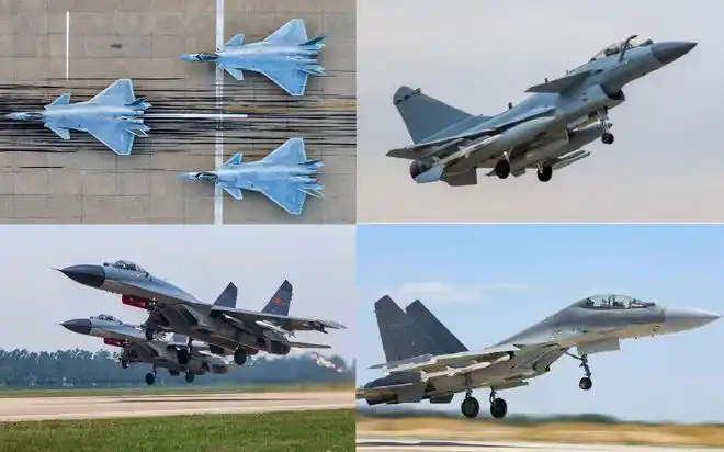 特别是过去十年间,空军开始批量装备歼11b,歼16,歼10a/c,歼20隐身战机